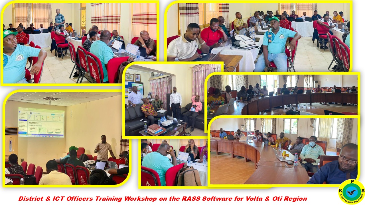 District & ICT Officers Training Workshop on the RASS Software