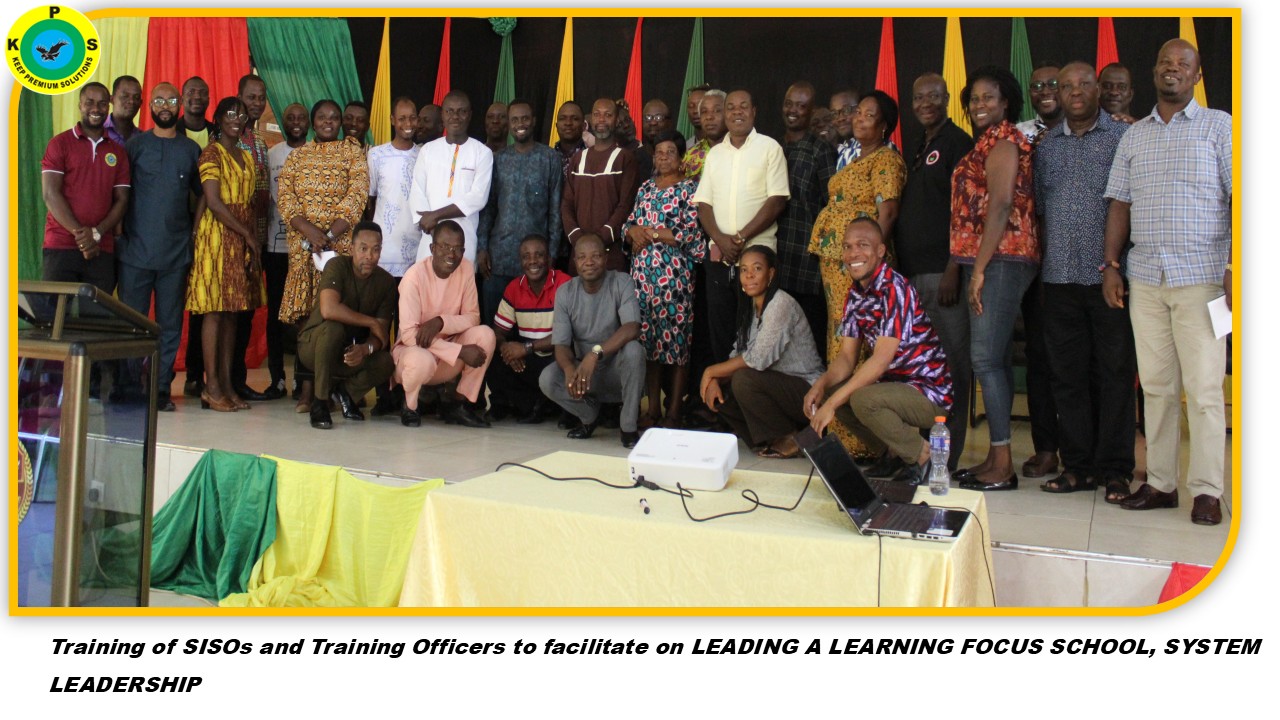 Training of SISOs & Training Officers: Leading a Learning-Focused School